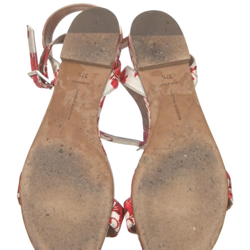 Tabitha Simmons Floral Printed Sandals - Picture 3 of 4